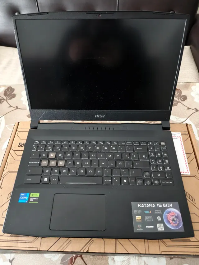 MSI Katana 15 B13V: 15.6" QHD, i7-13700H, RTX 4070