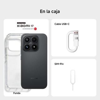 Xiaomi 17 5G 512GB/12GB Dual SIM Negro,Azul, Verde