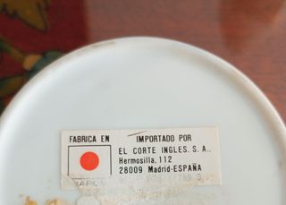 Joyero porcelana china auténtica