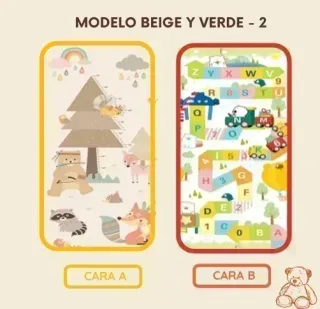 Alfombra infantil ciudad 200x180cm