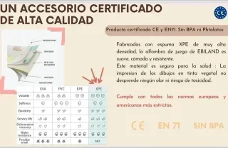 Alfombra infantil ciudad 200x180cm