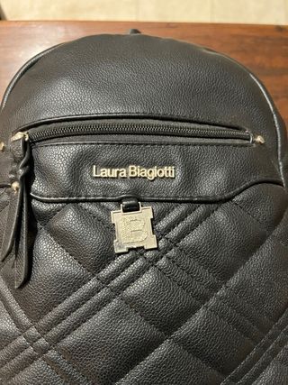 Zaino Laura Biagiotti nero trapuntato