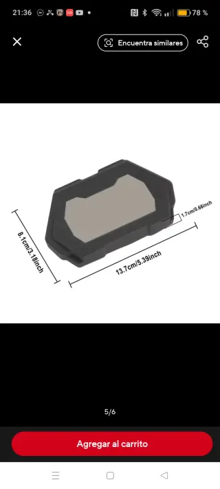 Funda silicona impermeable Kukirin