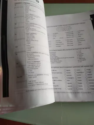 Apuntes gramática y ejercicios  intermedio italian