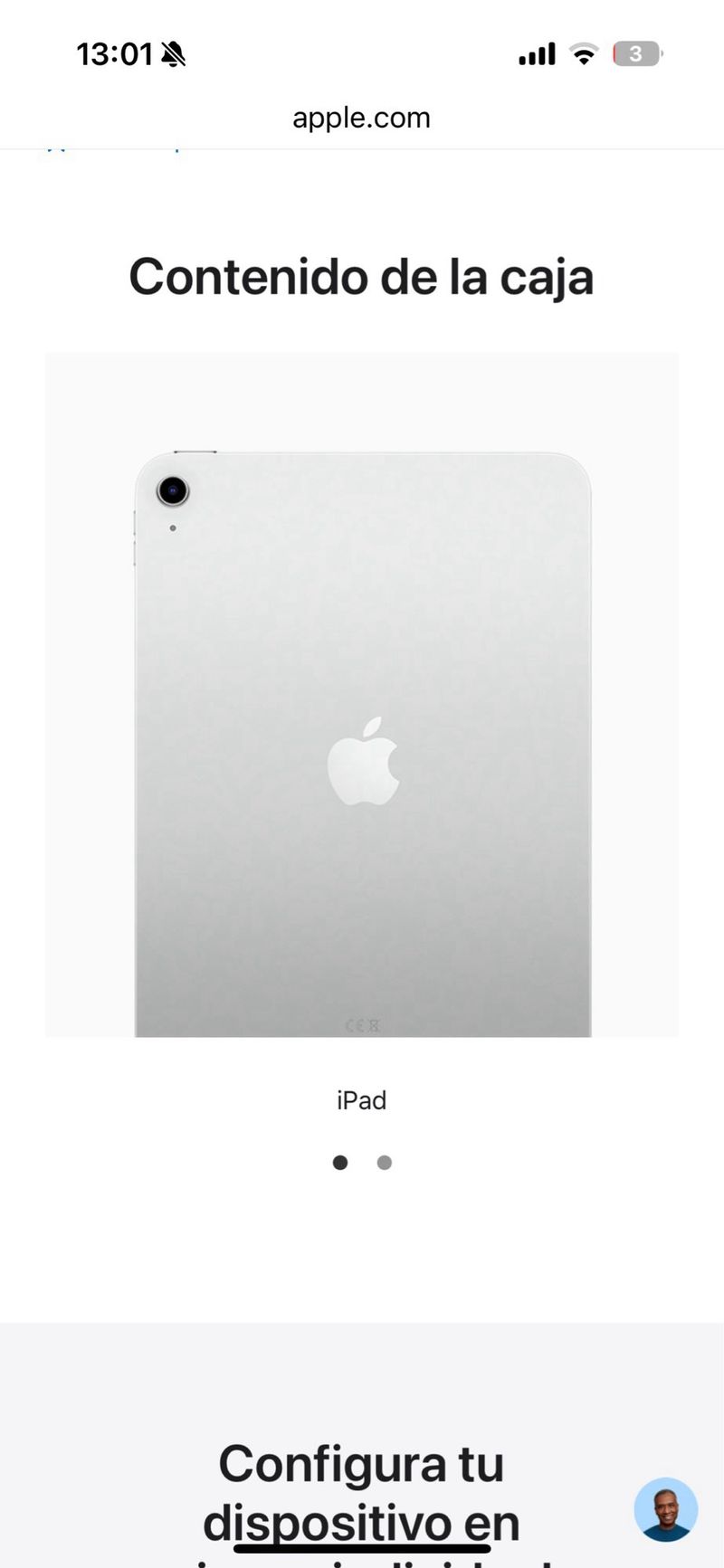 iPad 128GB Plata Nuevo Sin Abrir afbeelding 4
