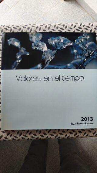 Valores en el Tiempo Sellos España Andorra 2013