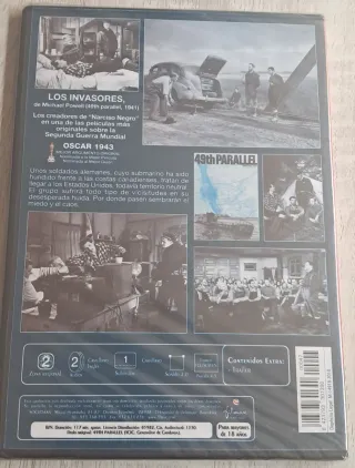 4 Películas DVD II Guerra Mundial