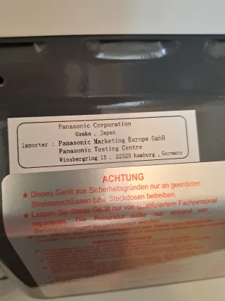 Microondas Panasonic 800W 20L