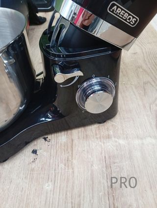 AREBOS Procesador de alimentos con 2 recipientes para mezclar