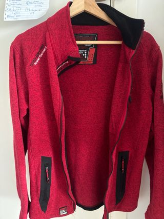Chaqueta Geographical Norway Roja, talla M unisex
