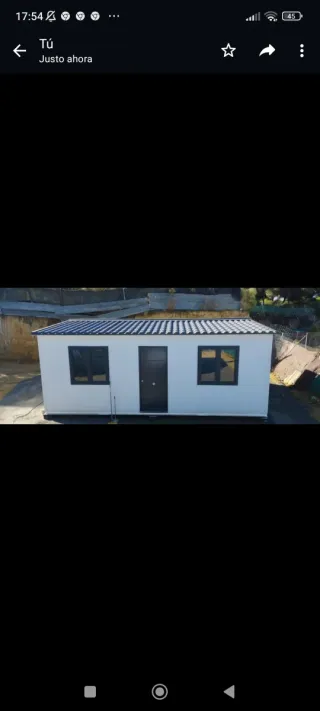 Casa prefabricada panel Sandwi 36 m2. Zona Sevilla