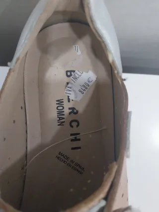 Zapatillas BALCHI Beige/Plata