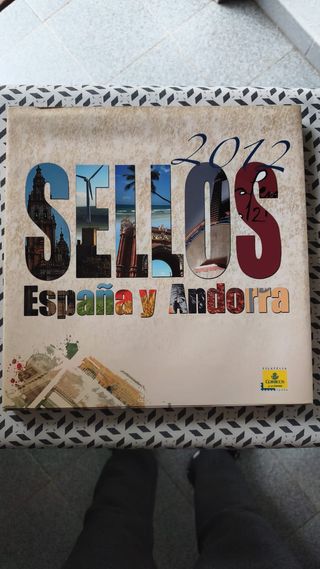 Sellos España y Andorra 2012