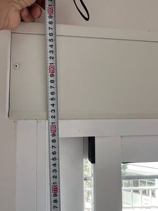 Puerta corredera 2 hojas con persiana 1,50 x 2,00