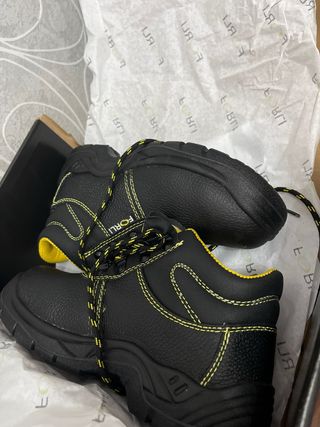 Botas de seguridad Forli negras y amarillas