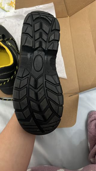 Botas de seguridad Forli negras y amarillas