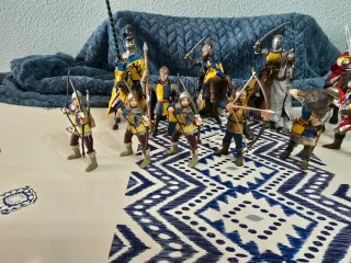 Lote 26 Caballeros Papo/Schleich 10cm