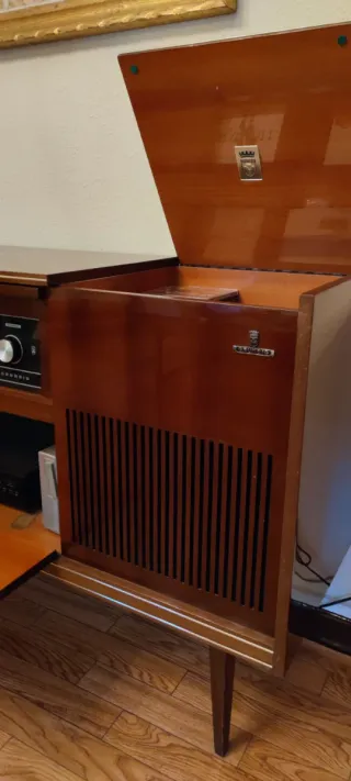 Mueble de música Grundig vintage