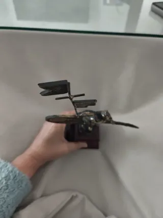 Figura Giraldillo Bronce Adorno