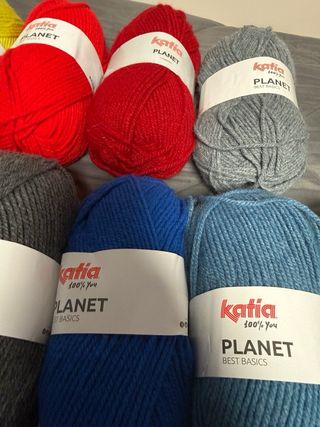 Ovillos de lana Katia