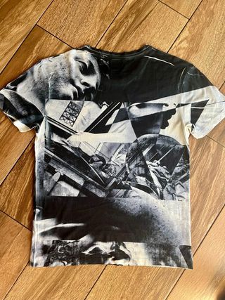 Camiseta Zara Estampada Talla XL