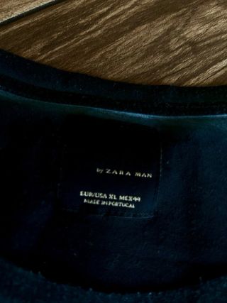 Camiseta Zara Estampada Talla XL