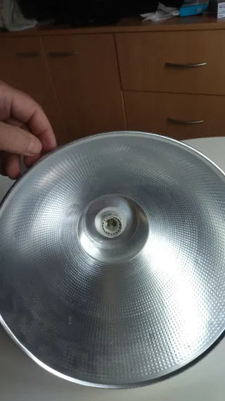 Lámpara industrial aluminio