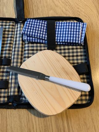 Estuche de cubiertos para picnic