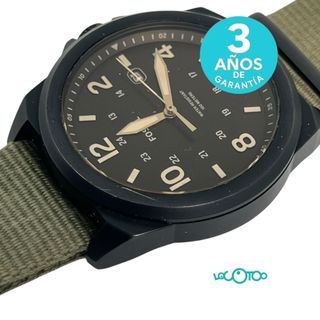 Reloj Fossil FS5938 Negro Verde Militar
