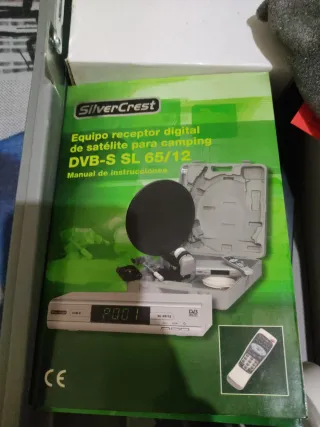 SilverCrest DVB-S SL 65/12 Satélite Camping