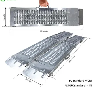 Rampas Carga Moto/Quad/Silla Ruedas