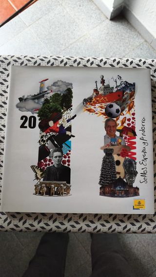 Sellos España-Andorra Valores en el Tiempo 11