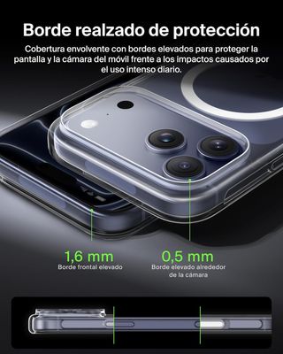 Funda Belkin SheerForce iPhone 17 Pro MAX Transpar