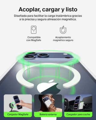 Funda Belkin SheerForce iPhone 17 Pro MAX Transpar