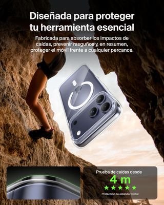 Funda Belkin SheerForce iPhone 17 Pro MAX Transpar