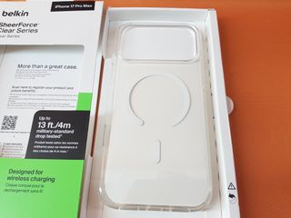 Funda Belkin SheerForce iPhone 17 Pro MAX Transpar