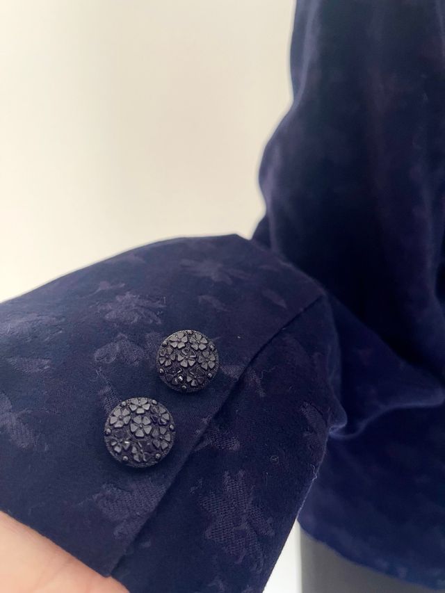 Blazer Vintage Blu/Viola Anni '70