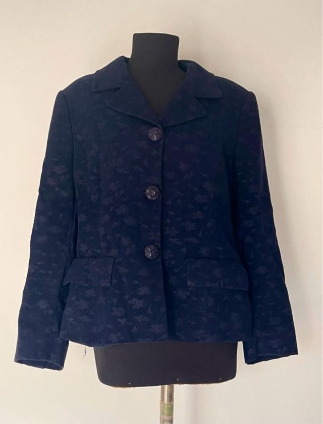 Blazer Vintage Blu/Viola Anni '70