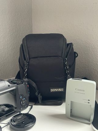 Cámara Canon SX540 HS con funda