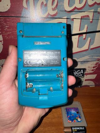 Game Boy Color Azul + Tetris