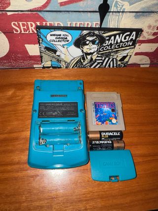 Game Boy Color Azul + Tetris