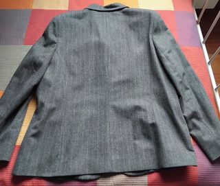 Chaqueta/Blazer Cortefiel Gris Rayas
