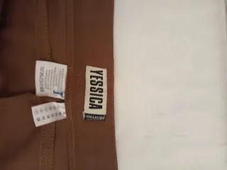 Pantalón premamá marrón