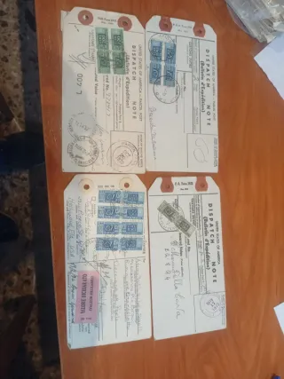 Valores Declarados Italia - Documentos