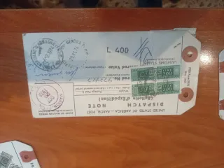 Valores Declarados Italia - Documentos