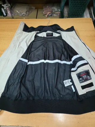 Giubbino estivo RefrigiWear uomo M beige nero