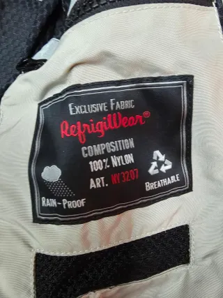 Giubbino estivo RefrigiWear uomo M beige nero