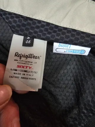 Giubbino estivo RefrigiWear uomo M beige nero