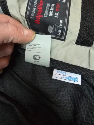 Giubbino estivo RefrigiWear uomo M beige nero