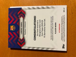 Lamine Yamal RC /250 Blaugrana Relic FC Barcelona